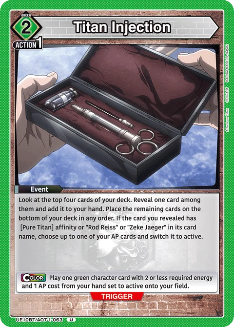 Titan Injection - Union Arena (English) card