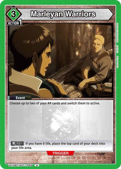 Marleyan Warriors - Union Arena (English) card