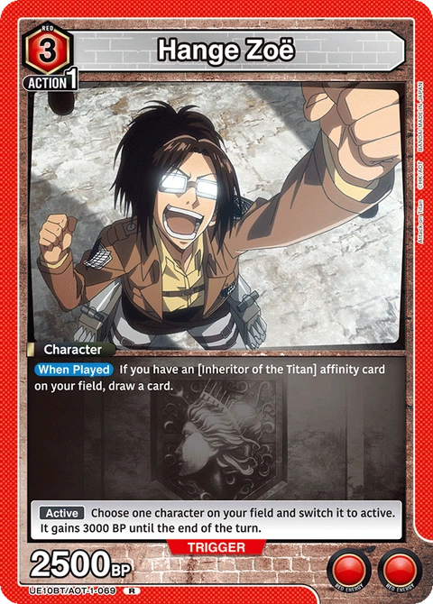 Hange Zoë - Union Arena (English) card