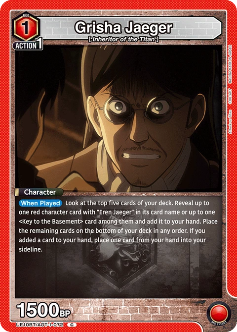 Grisha Jaeger - Union Arena (English) card