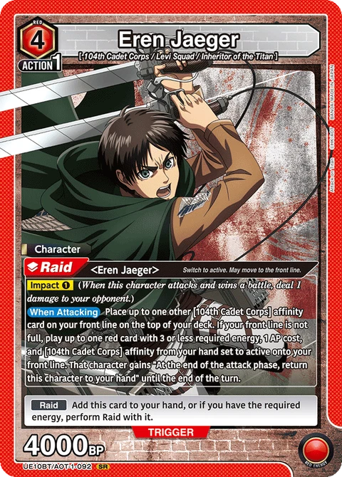 Eren Jaeger, Union Arena (English) Main Card