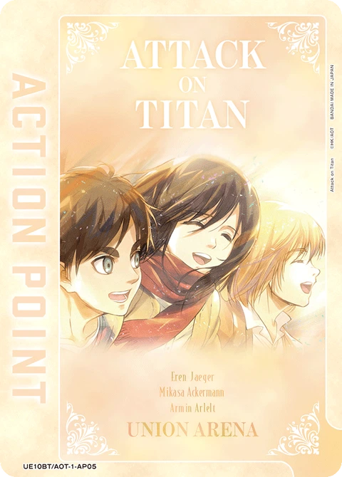Action Point Card(Attack on Titan) - Union Arena (English) card