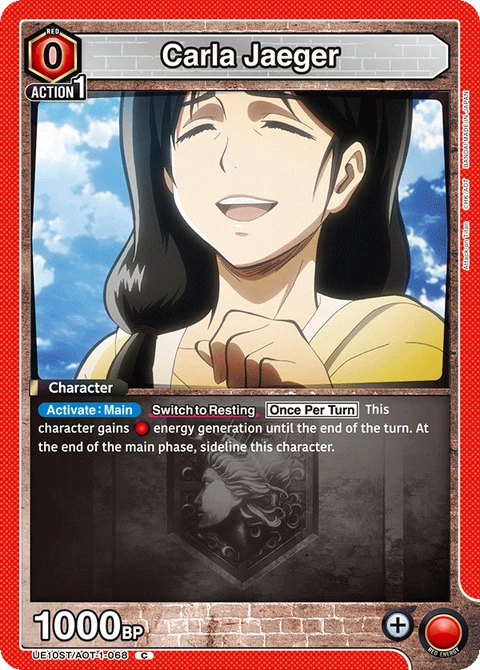 Carla Jaeger - Union Arena (English) card