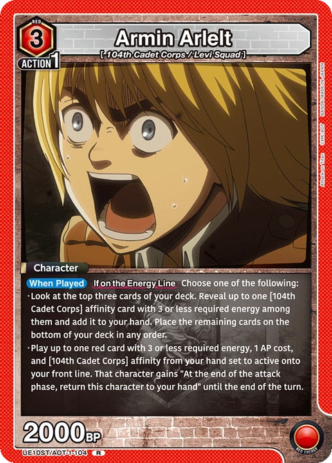 Armin Arlelt - Union Arena (English) card