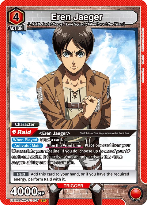 Eren Jaeger, Union Arena (English) Main Card