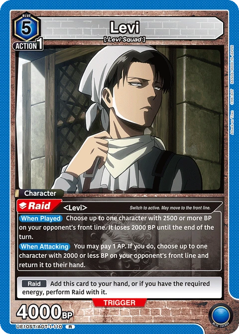 Levi - Union Arena (English) card