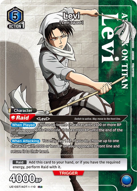 Levi - Union Arena (English) card