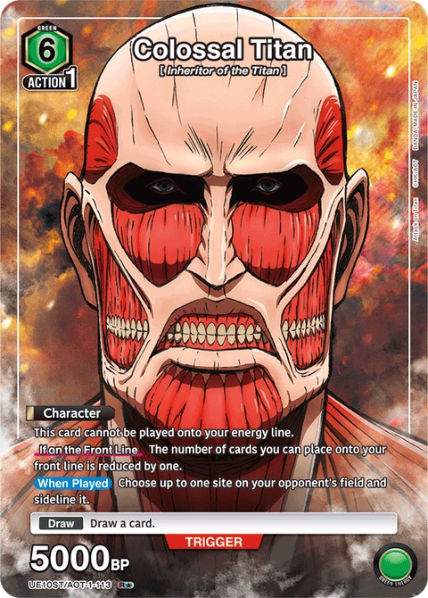 Colossal Titan - Union Arena (English) card