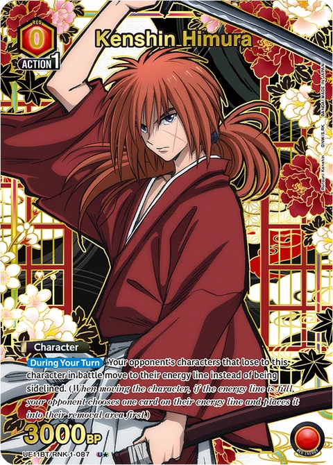 Kenshin Himura - Union Arena (English) card