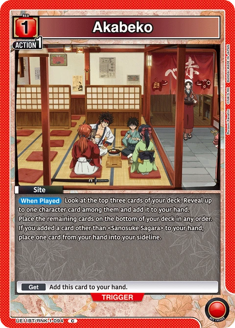 Akabeko - Union Arena (English) card