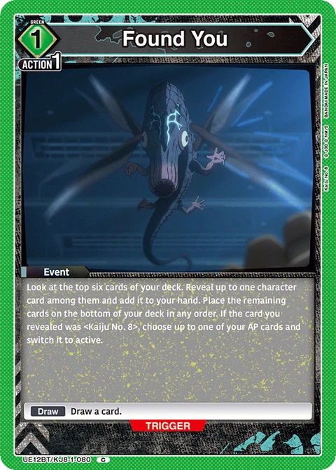 Found You - Union Arena (English) card