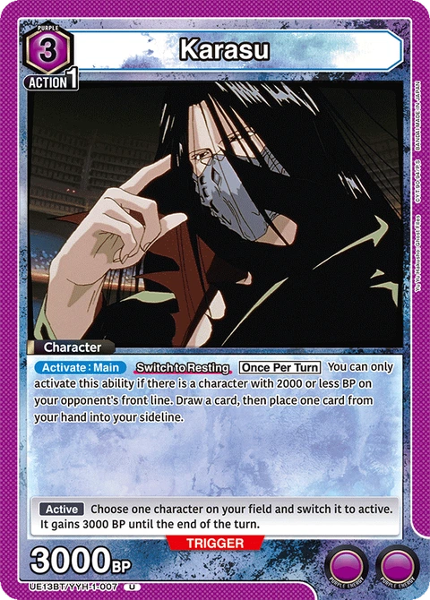 Karasu - Union Arena (English) card