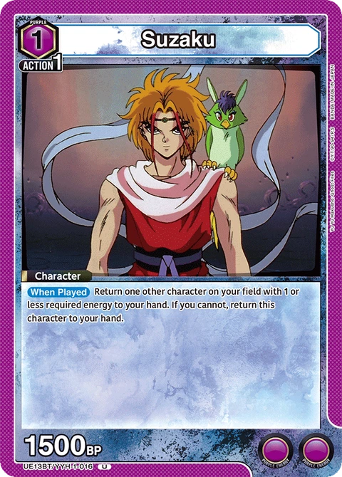 Suzaku - Union Arena (English) card
