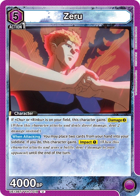 Zeru - Union Arena (English) card