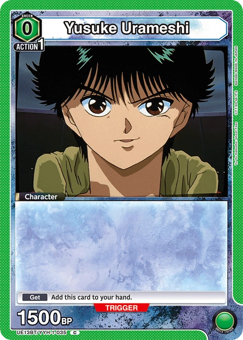 Yusuke Urameshi - Union Arena (English) card