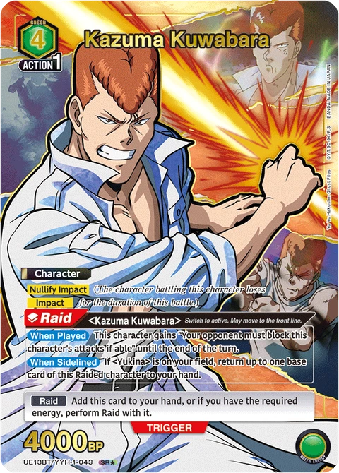 Kazuma Kuwabara - Union Arena (English) card