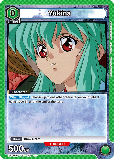 Yukina - Union Arena (English) card