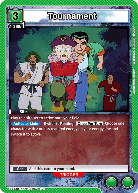 Tournament - Union Arena (English) card