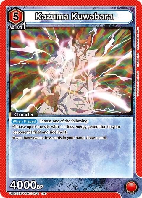 Kazuma Kuwabara - Union Arena (English) card