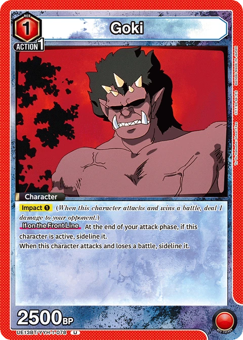 Goki - Union Arena (English) card
