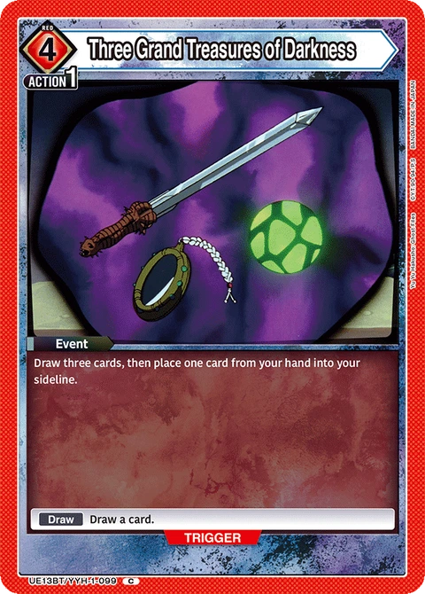 Three Grand Treasures of Darkness - Union Arena (English) card