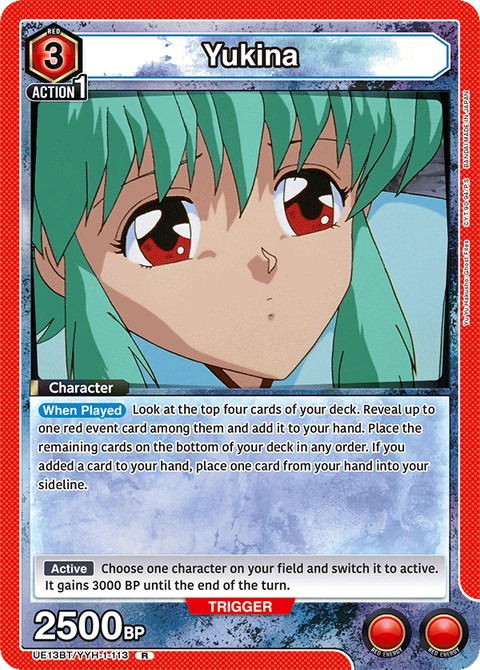 Yukina - Union Arena (English) card
