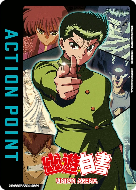 Action Point Card(Yu Yu Hakusho: Ghost Files) - Union Arena (English) card