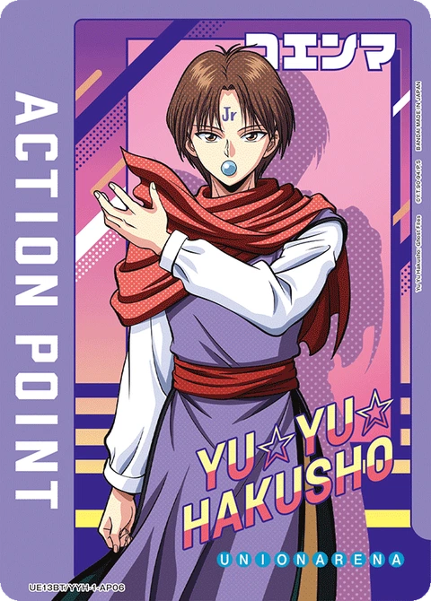 Action Point Card(Yu Yu Hakusho: Ghost Files) - Union Arena (English) card