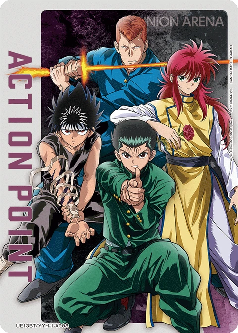 Action Point Card(Yu Yu Hakusho: Ghost Files) - Union Arena (English) card