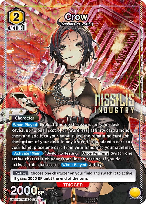 Crow - Union Arena (English) card