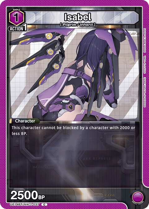 Isabel - Union Arena (English) card