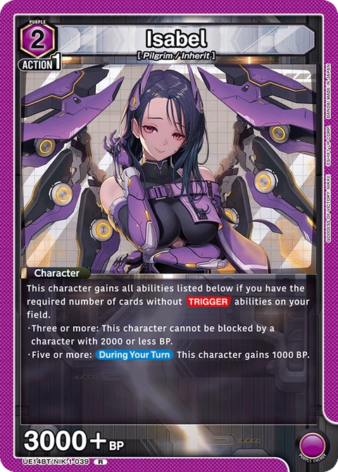 Isabel - Union Arena (English) card