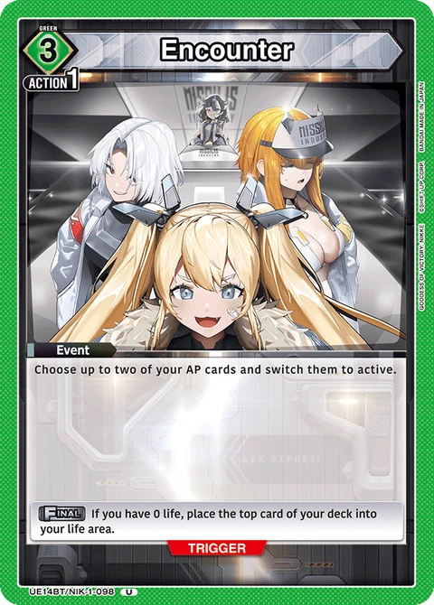 Encounter - Union Arena (English) card