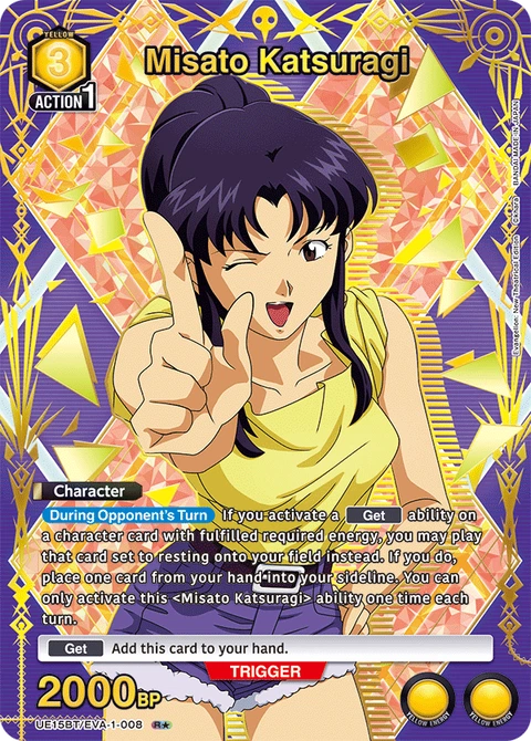 Misato Katsuragi - Union Arena (English) card