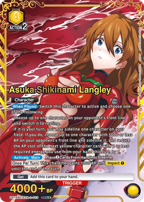Asuka Shikinami Langley - Union Arena (English) card