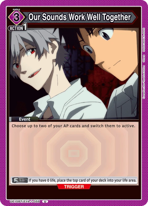 Our Sounds Work Well Together - Union Arena (English) card