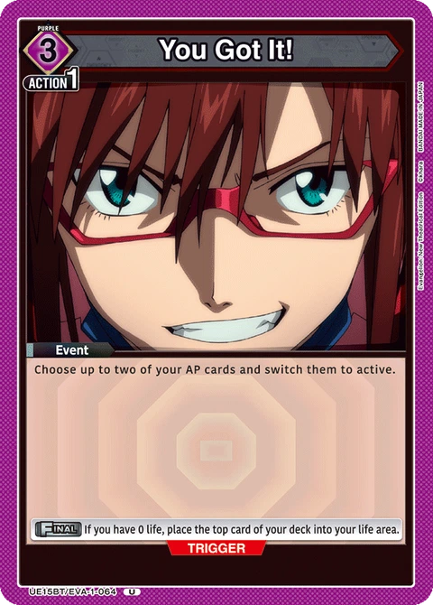 You Got It! - Union Arena (English) card