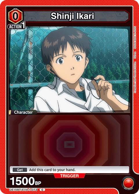 Shinji Ikari - Union Arena (English) card