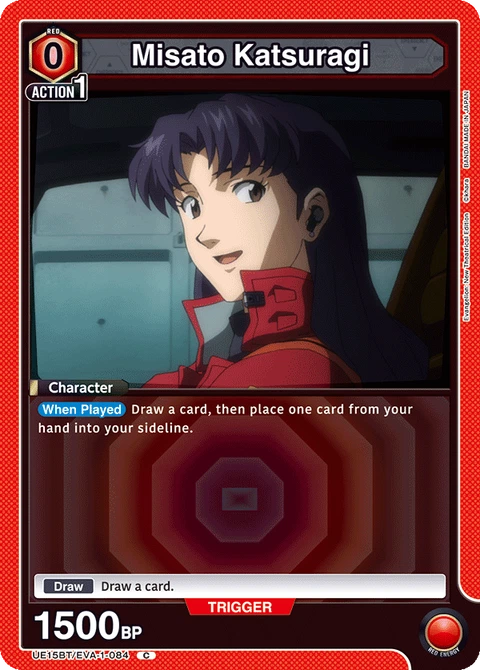 Misato Katsuragi - Union Arena (English) card