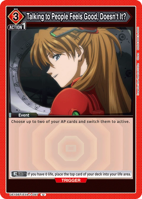 Talking to People Feels Good, Doesn't It? - Union Arena (English) card