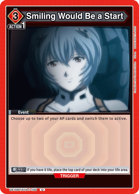 Smiling Would Be a Start - Union Arena (English) card