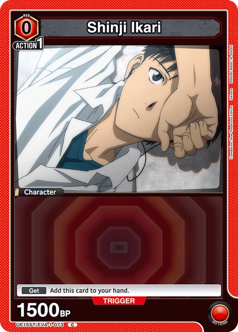 Shinji Ikari - Union Arena (English) card