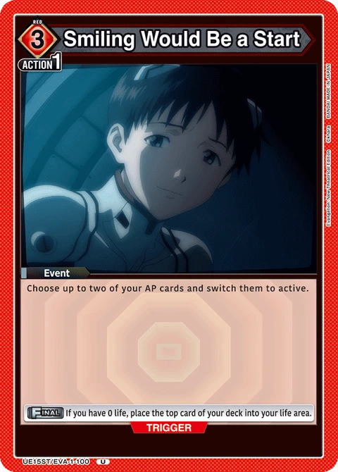 Smiling Would Be a Start - Union Arena (English) card