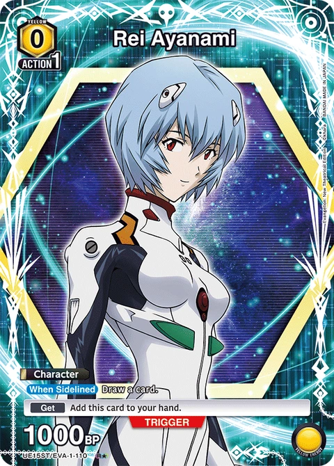 Rei Ayanami - Union Arena (English) card