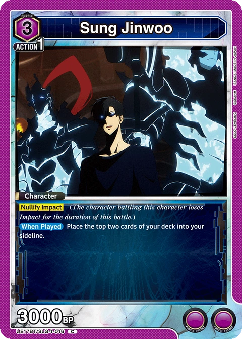 Sung Jinwoo - Union Arena (English) card