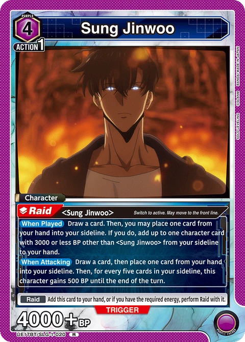Sung Jinwoo - Union Arena (English) card