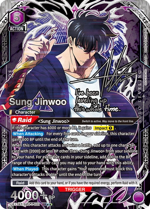 Sung Jinwoo - Union Arena (English) card