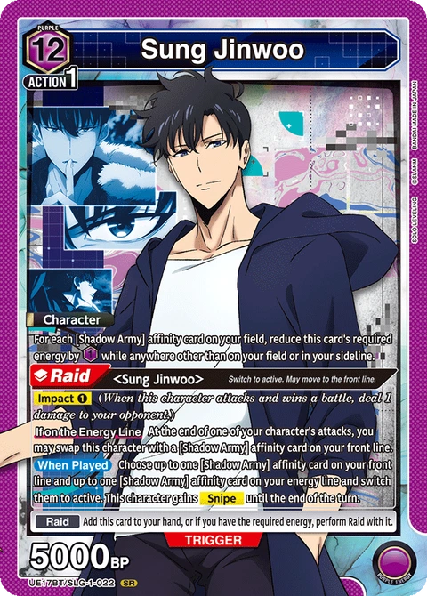 Sung Jinwoo, Union Arena (English) Main Card