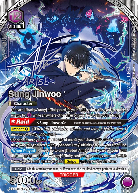 Sung Jinwoo - Union Arena (English) card