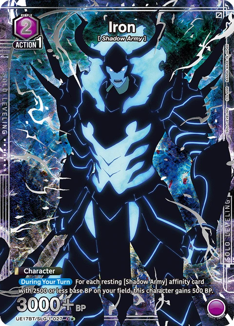 Iron - Union Arena (English) card